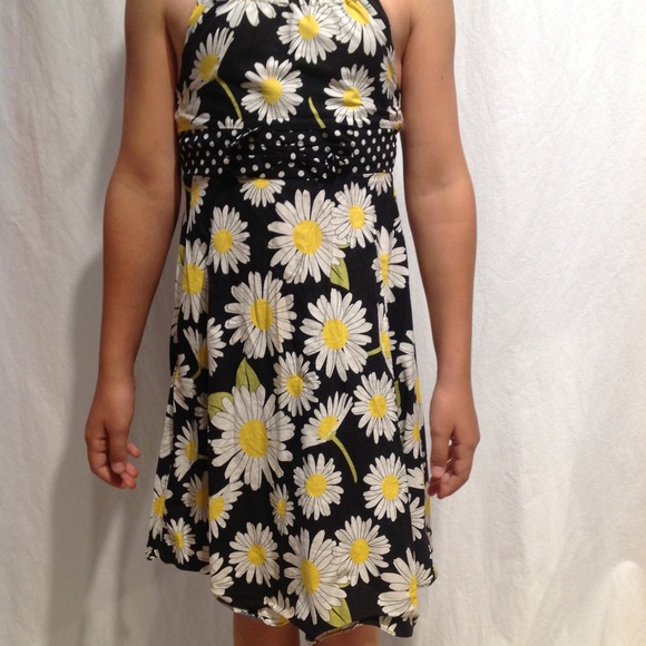 daisy flower dress